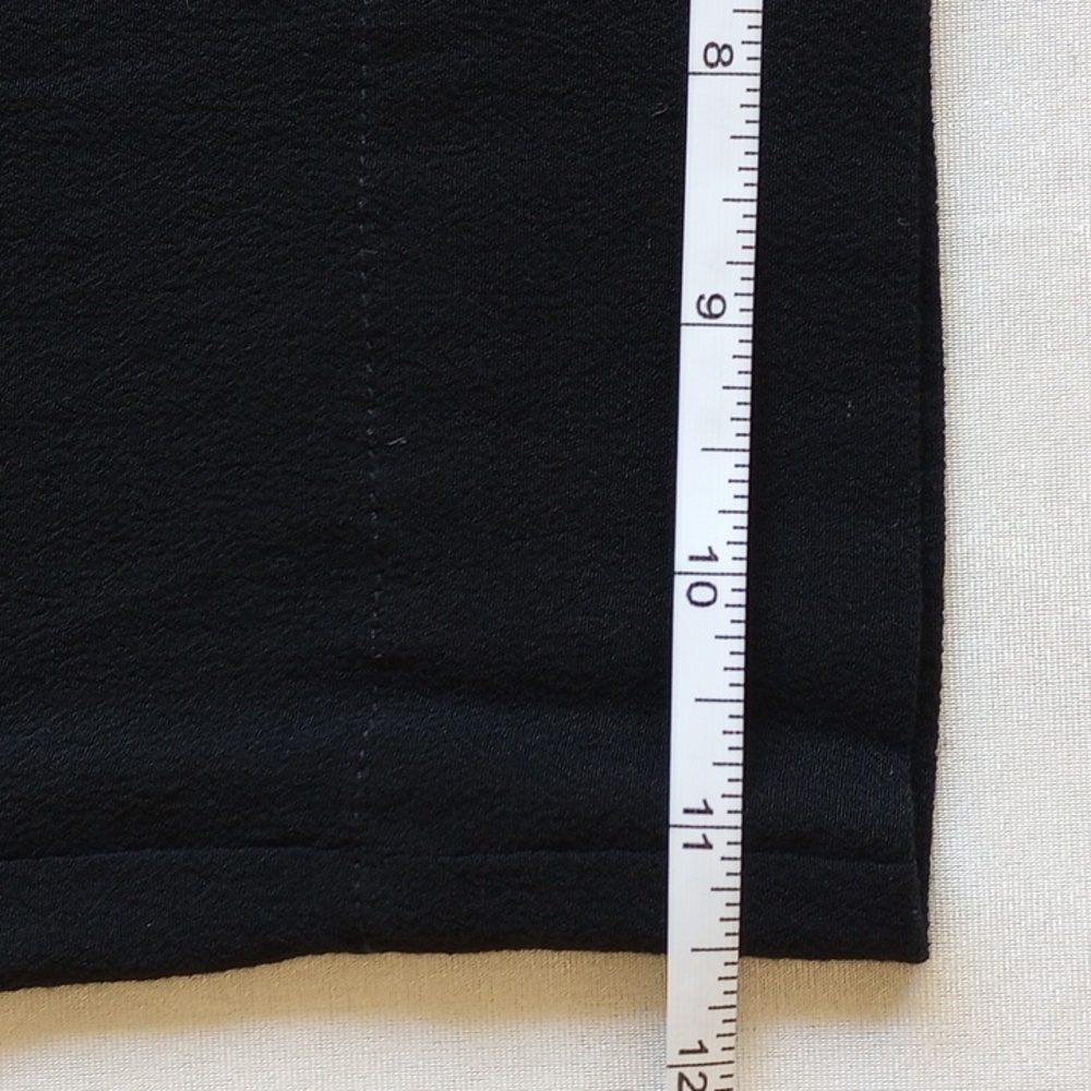 NWOT Madewell Huston Pull-On Crop Pants XXS Black G2036 - Picture 13 of 13